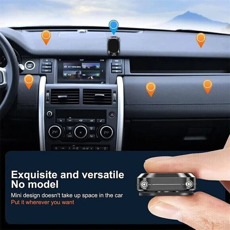 Magnetic Stainless Steel Phone Holder For Car