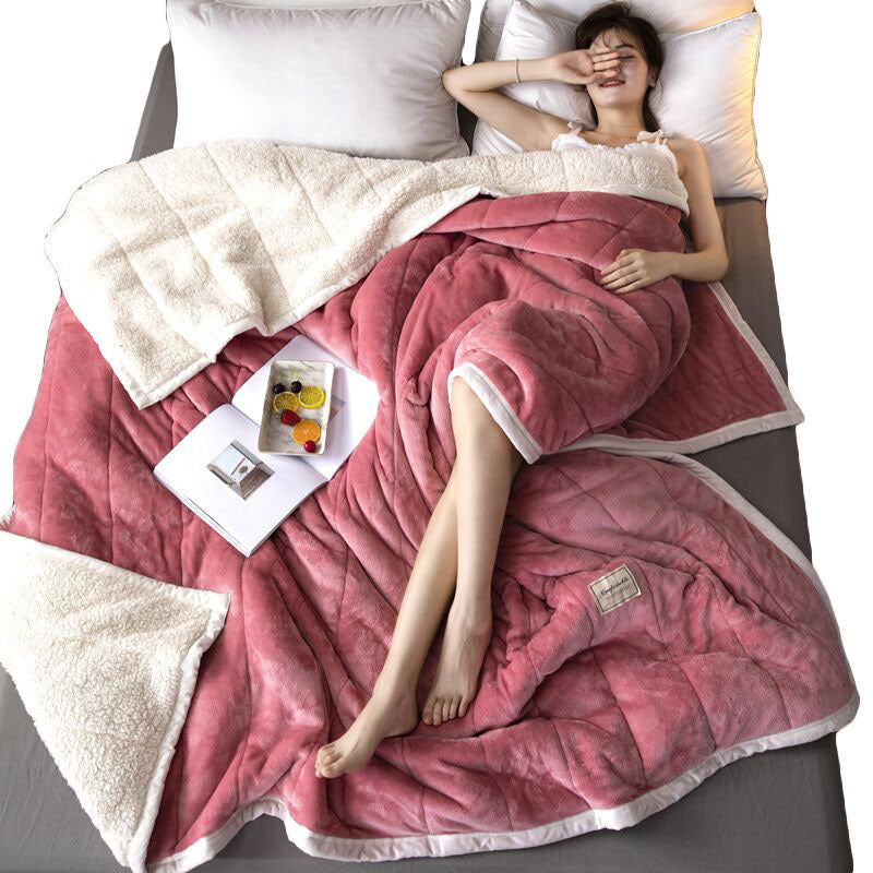 Thick Fleece Blankets & Throws – Warm Luxury Bedding
