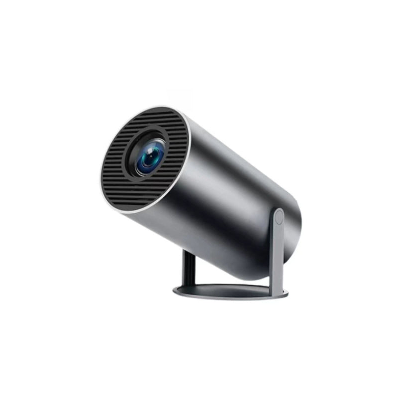 HY300 Pro Smart Projector: 180° Rotating 4K Home Theater Mini Cinema