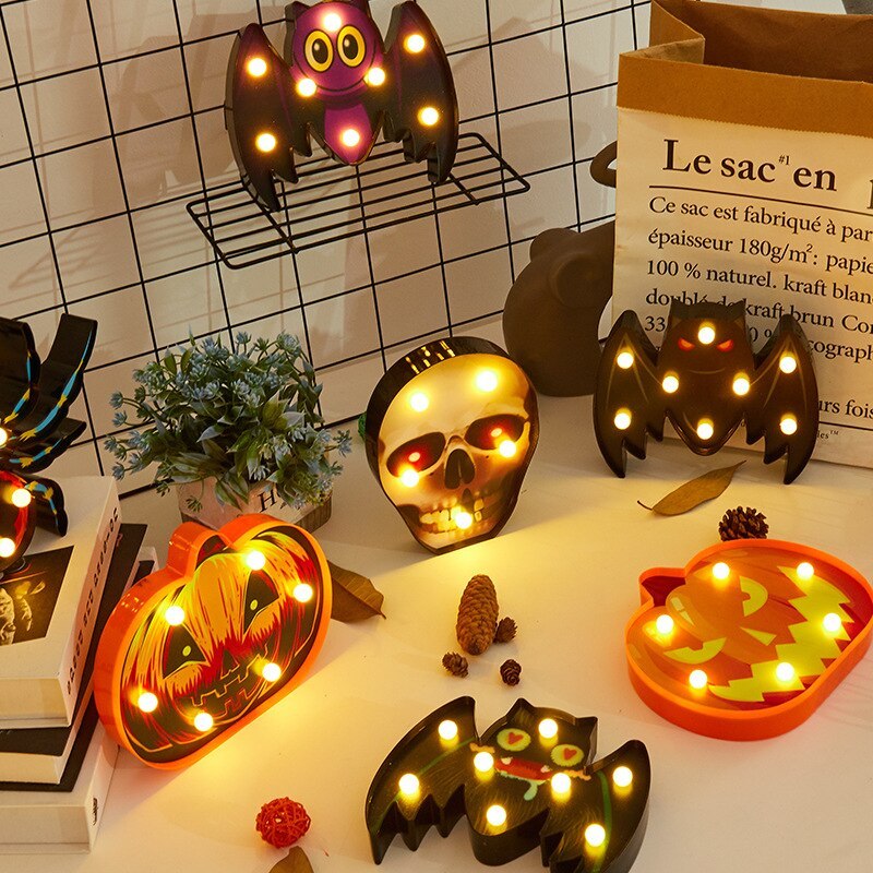 spooky party lights