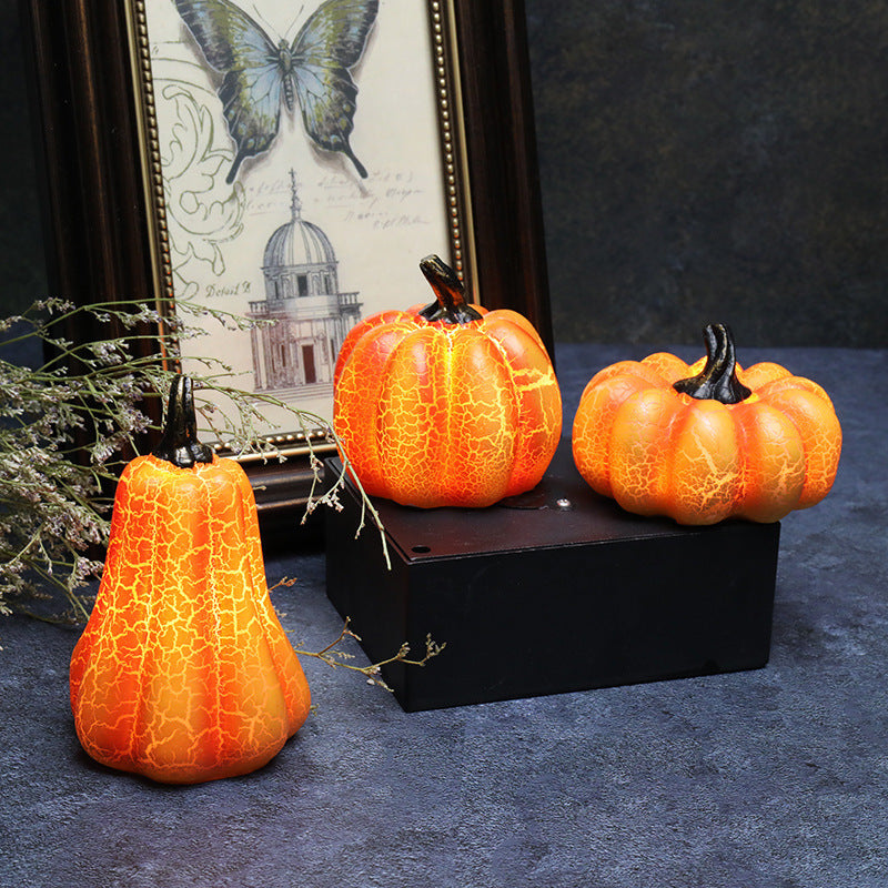 Luminous pumpkin decoration