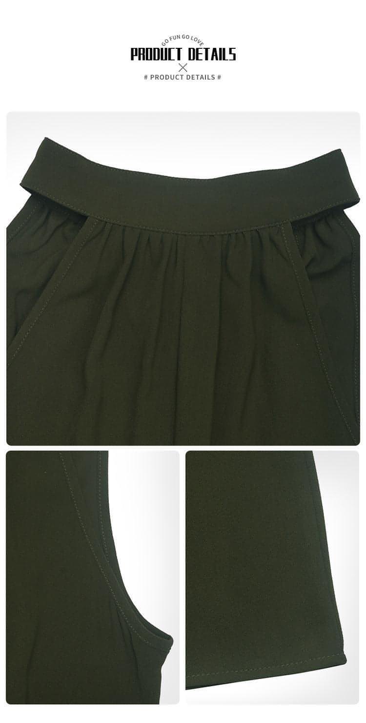 Fashion Jumpsuit Halter Straight Onesie