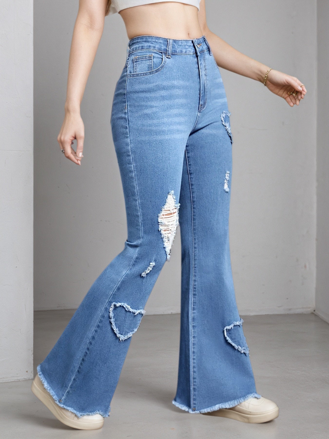 Light blue women’s jeans