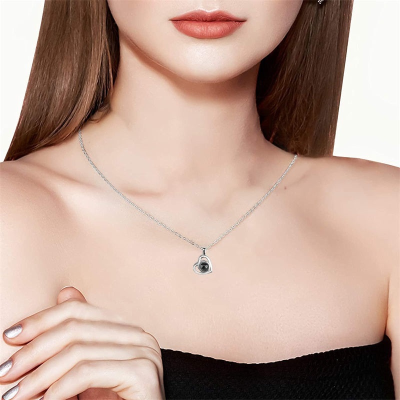 100 Languages “I Love You” Projection Necklace