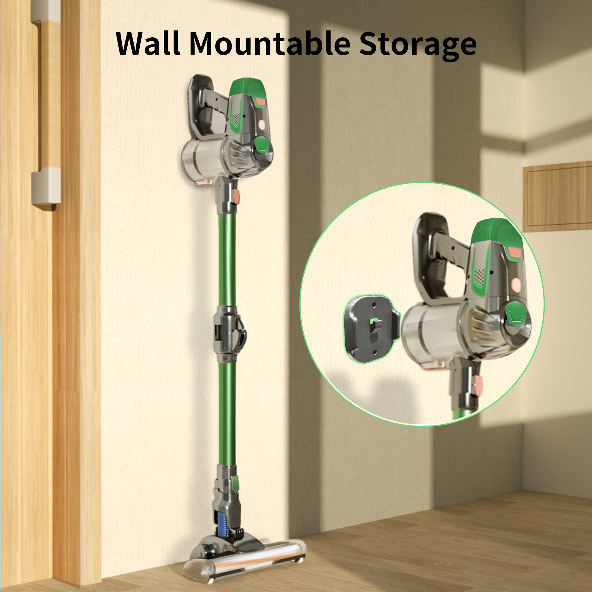 Foldable cordless vacuum cleaner for pet hair and home cleaning