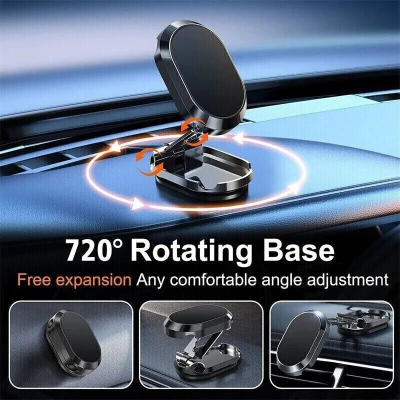 Magnetic Stainless Steel Phone Holder For Car