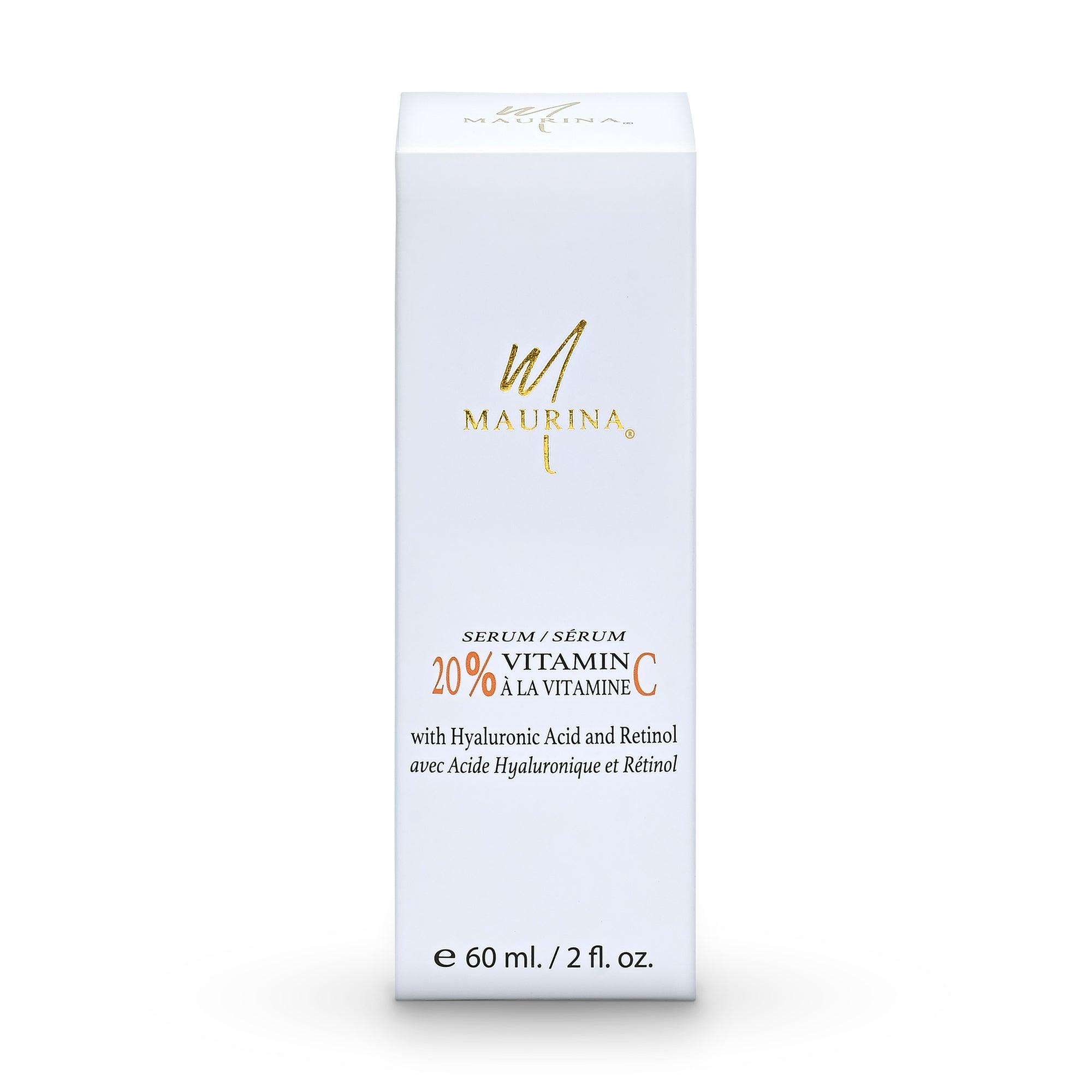 Face Serum - 20% Vitamin C Serum With Hyaluronic Acid And Retinol