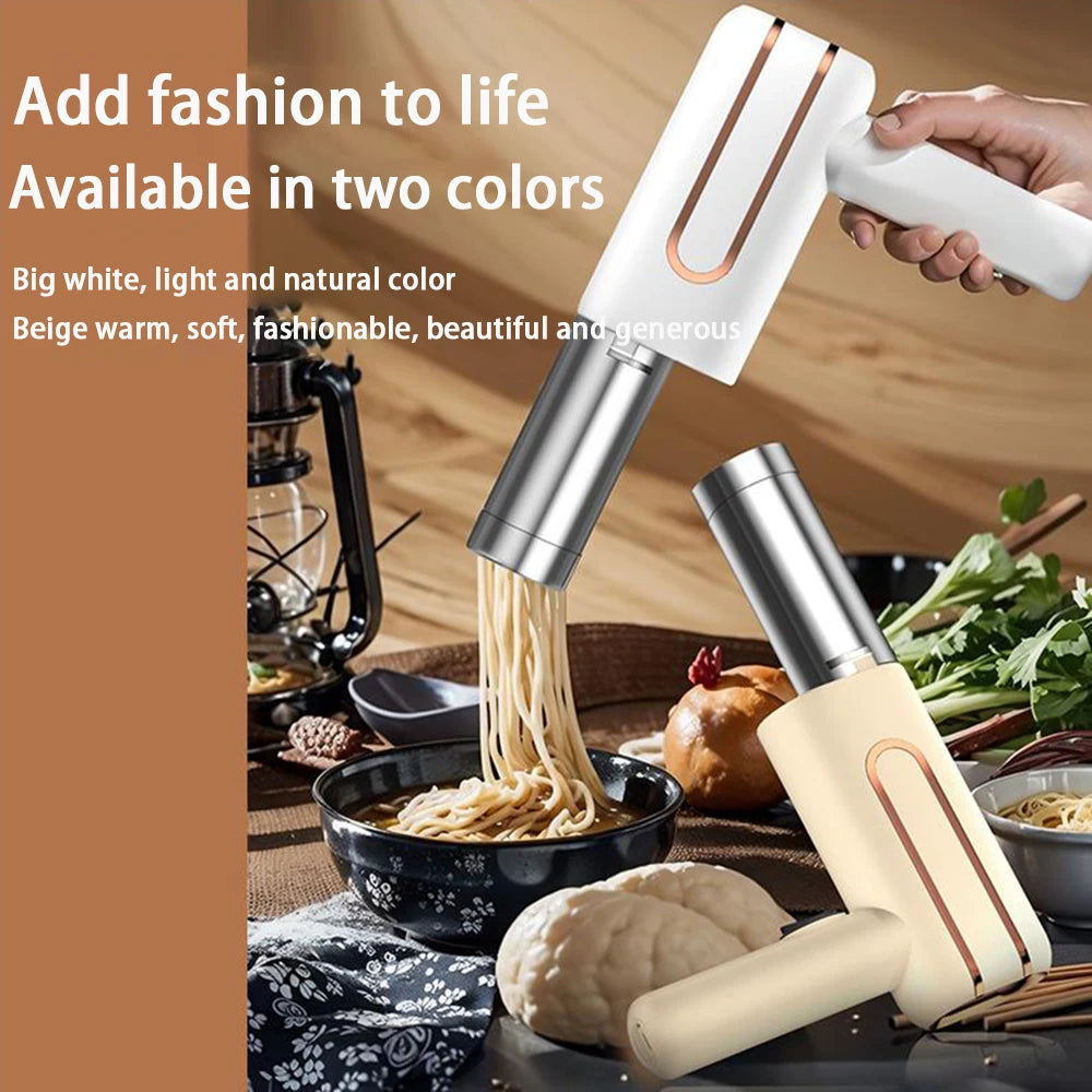 5 Molds Wireless Ramen Pasta Making Machines Electric Portable Noodle