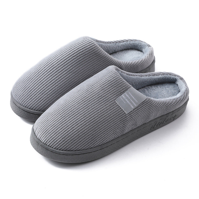 Corduroy Slippers for Women & Men – Comfortable Home Shoes