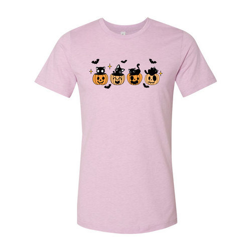 Black Cat Pumpkin Halloween Shirt – Spooky Holiday Costume Tee
