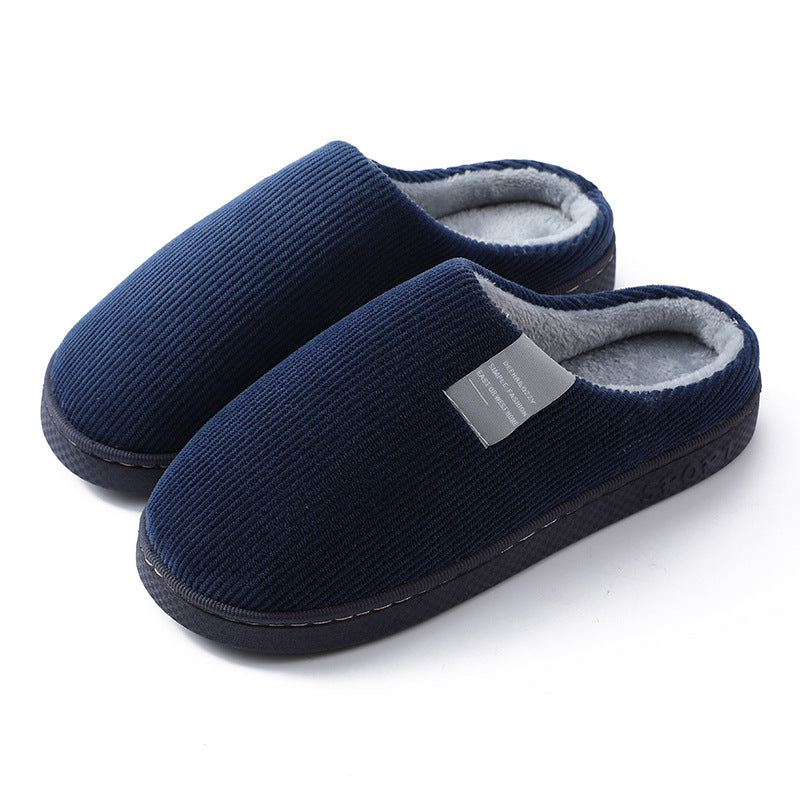 Corduroy Slippers for Women & Men – Comfortable Home Shoes