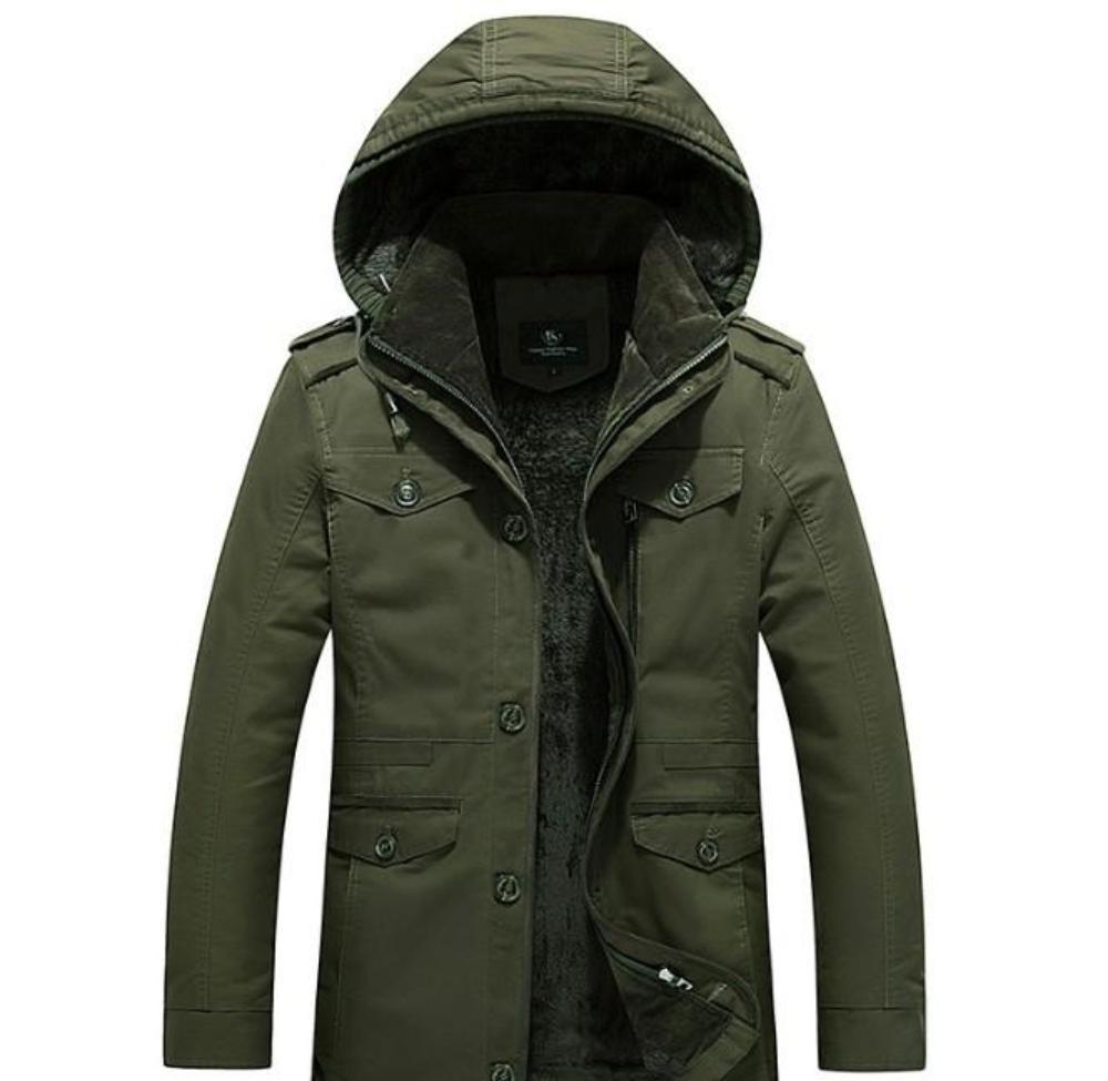 army hooded jacket