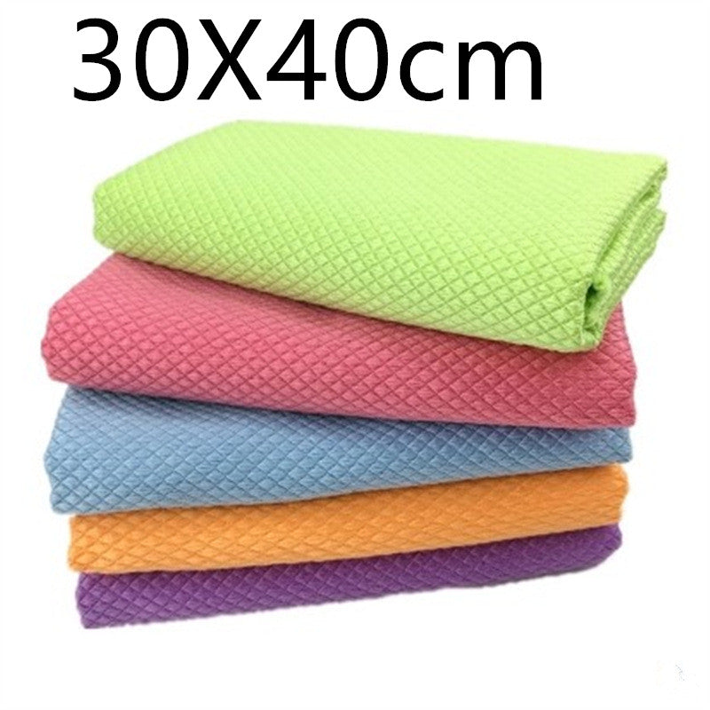 Microfiber cleaning cloth