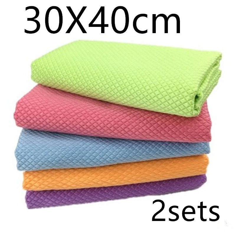 Microfiber cleaning cloth