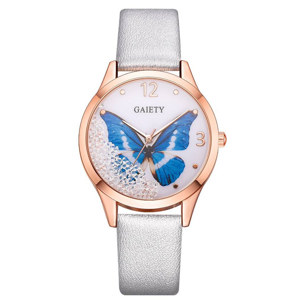 butterfly wrist watch