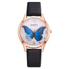 butterfly wrist watch