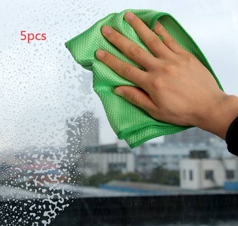 Microfiber cleaning cloth