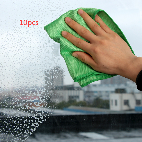 Microfiber cleaning cloth