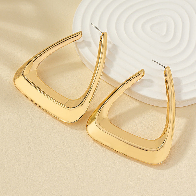 solid gold earrings