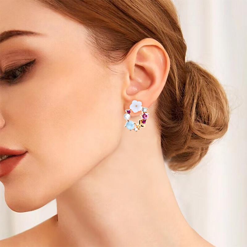 flower earrings