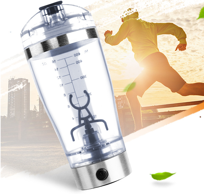 electric protein shaker bottle