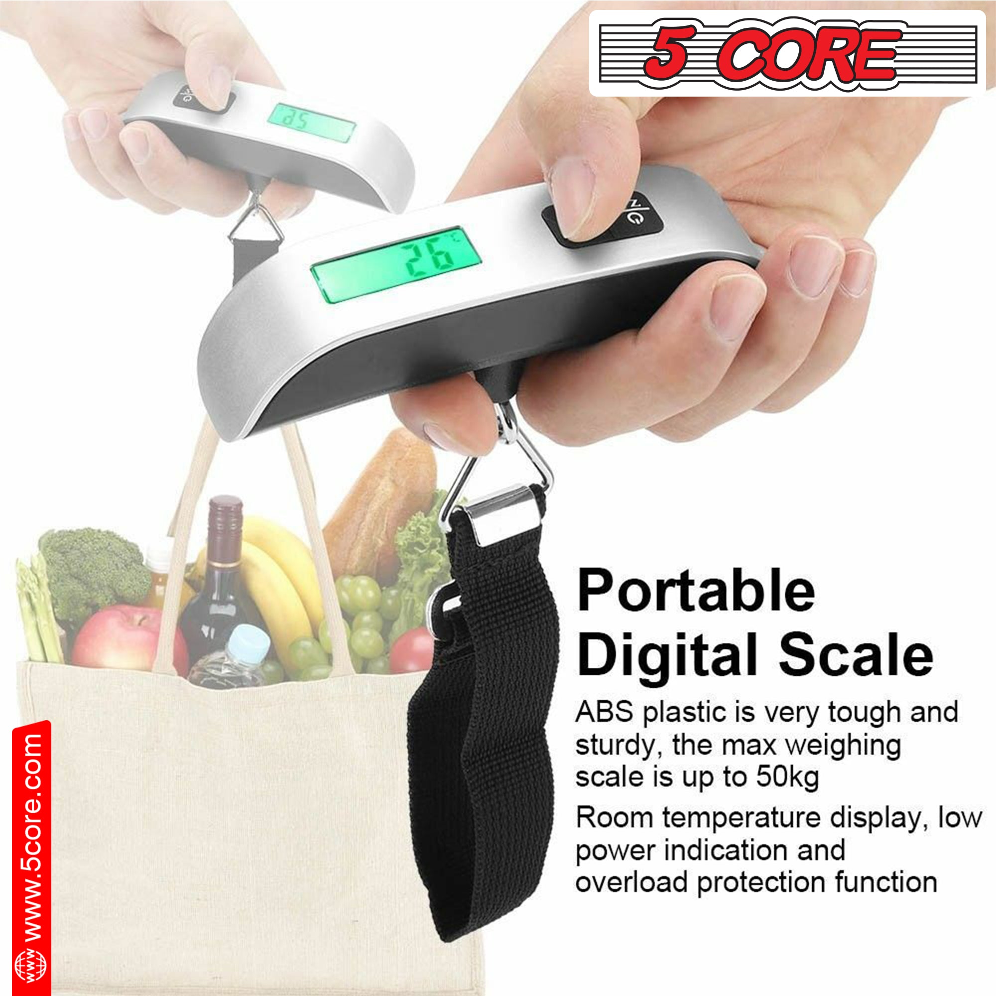 5Core Digital Luggage Scale