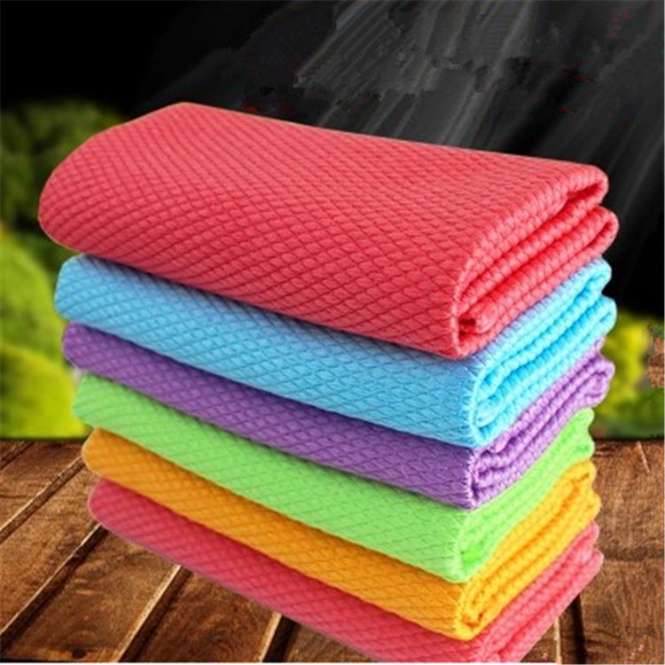 Microfiber cleaning cloth