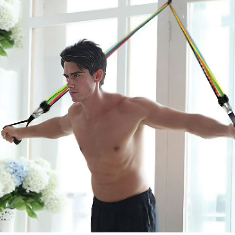 
resistance band set exercises