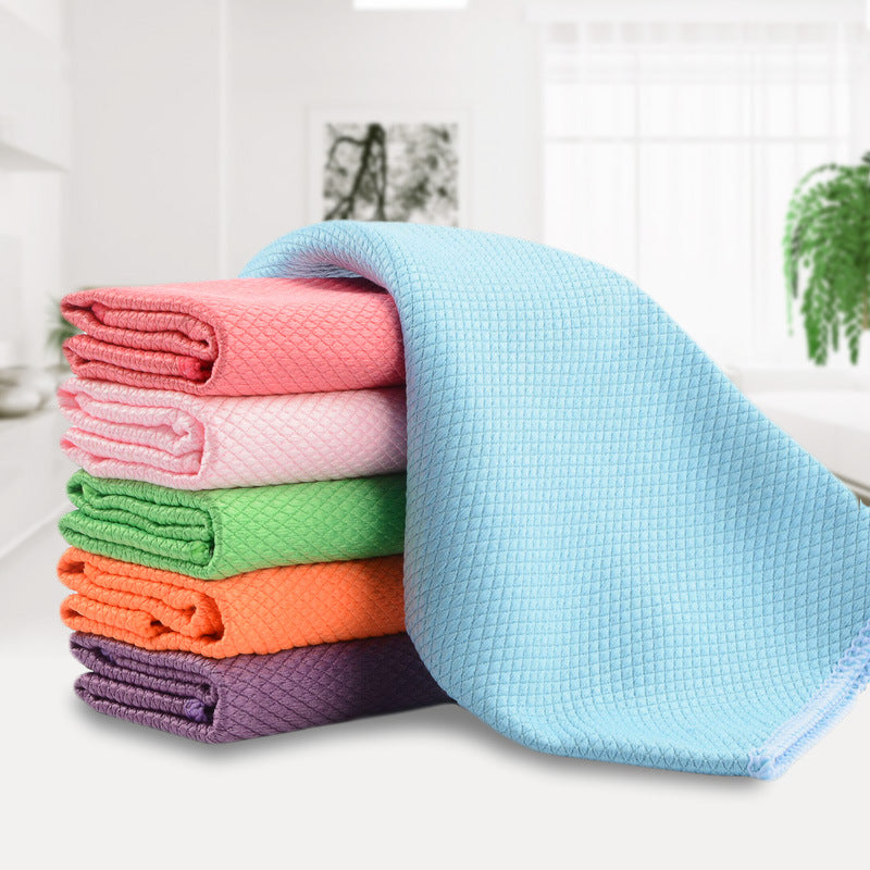 Microfiber cleaning cloth