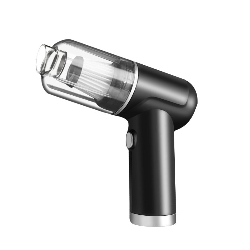 Handheld wireless car vacuum cleaner for interior detailing