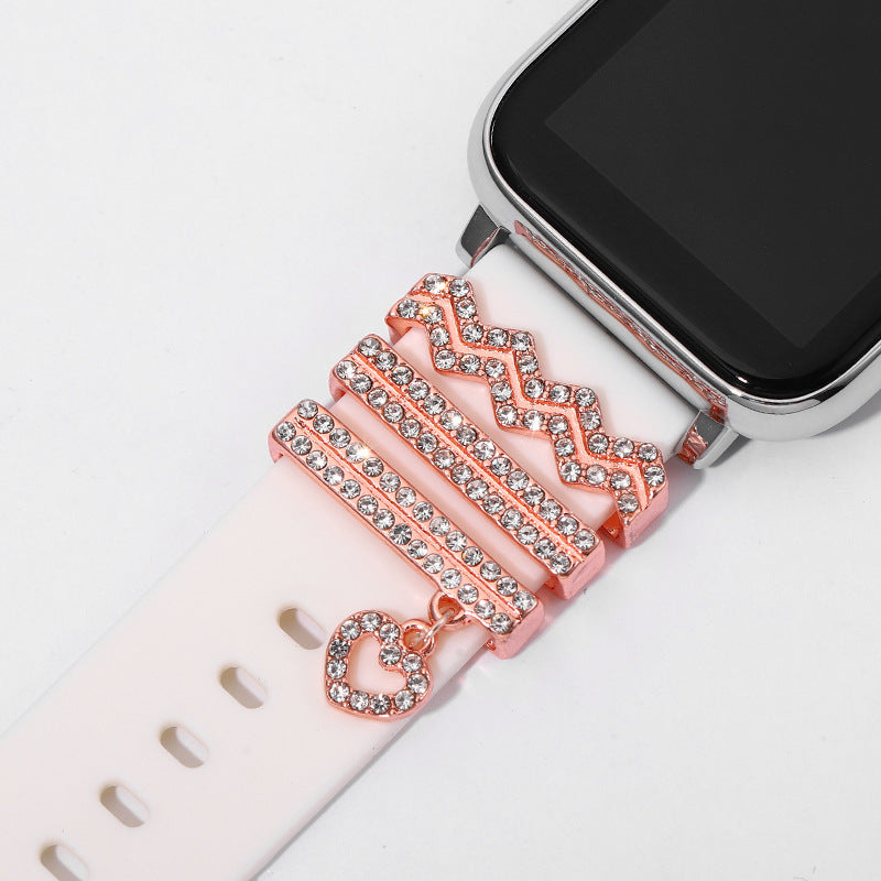 diamond apple watch band