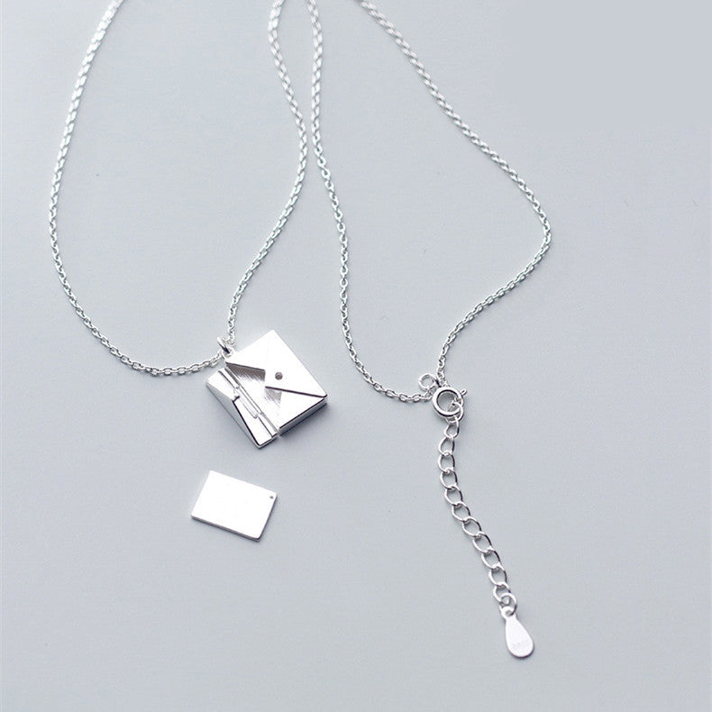 envelope necklace