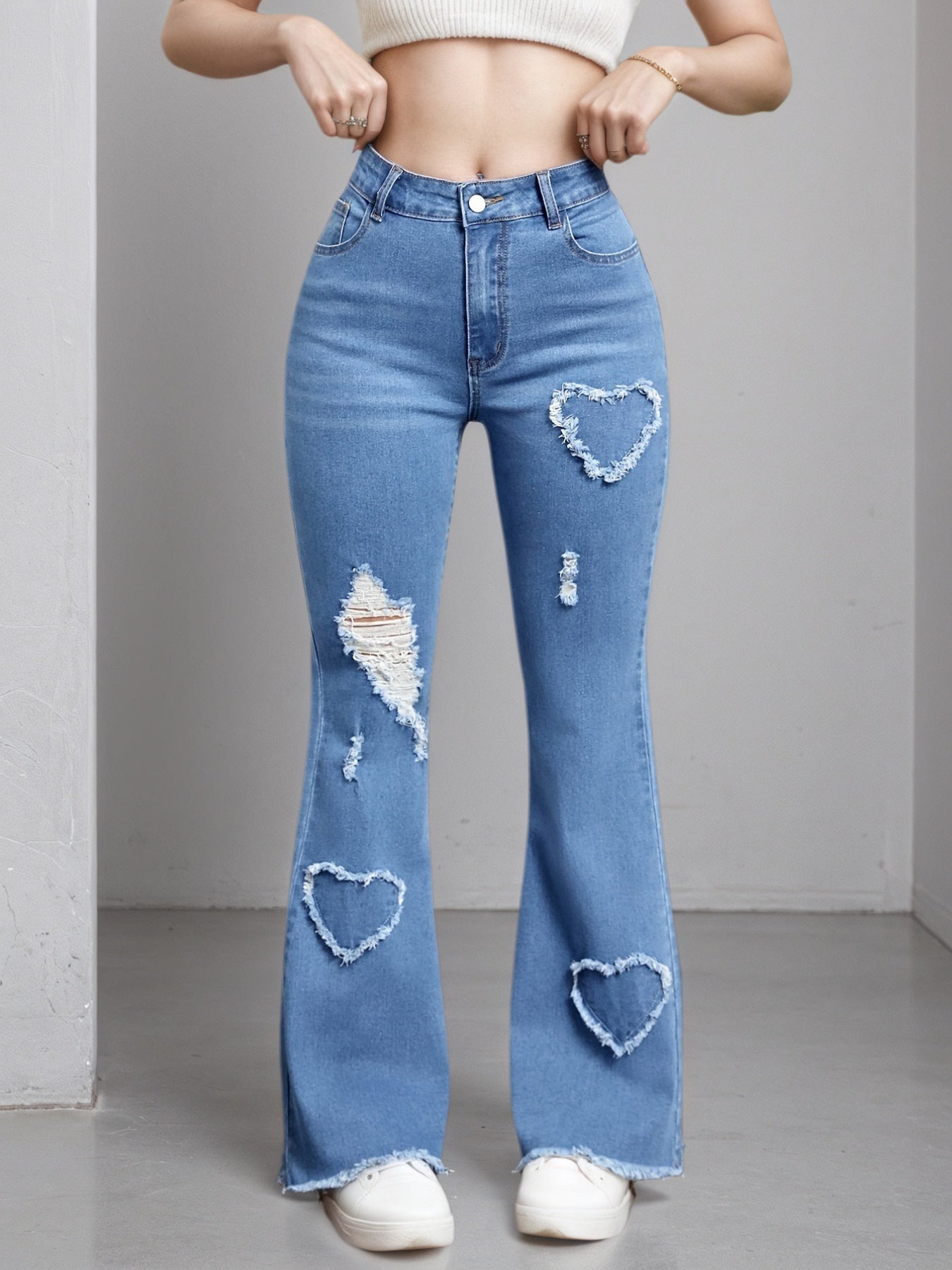 Light blue women’s jeans