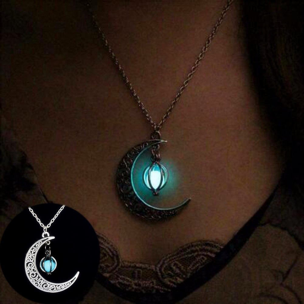 moon stone necklace