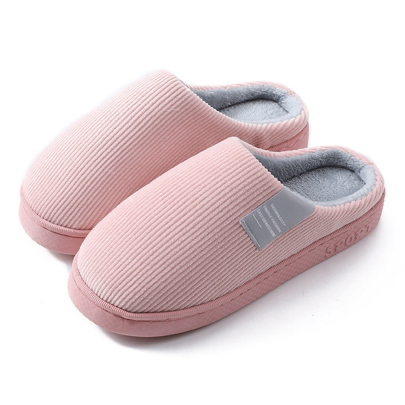 Corduroy Slippers for Women & Men – Comfortable Home Shoes