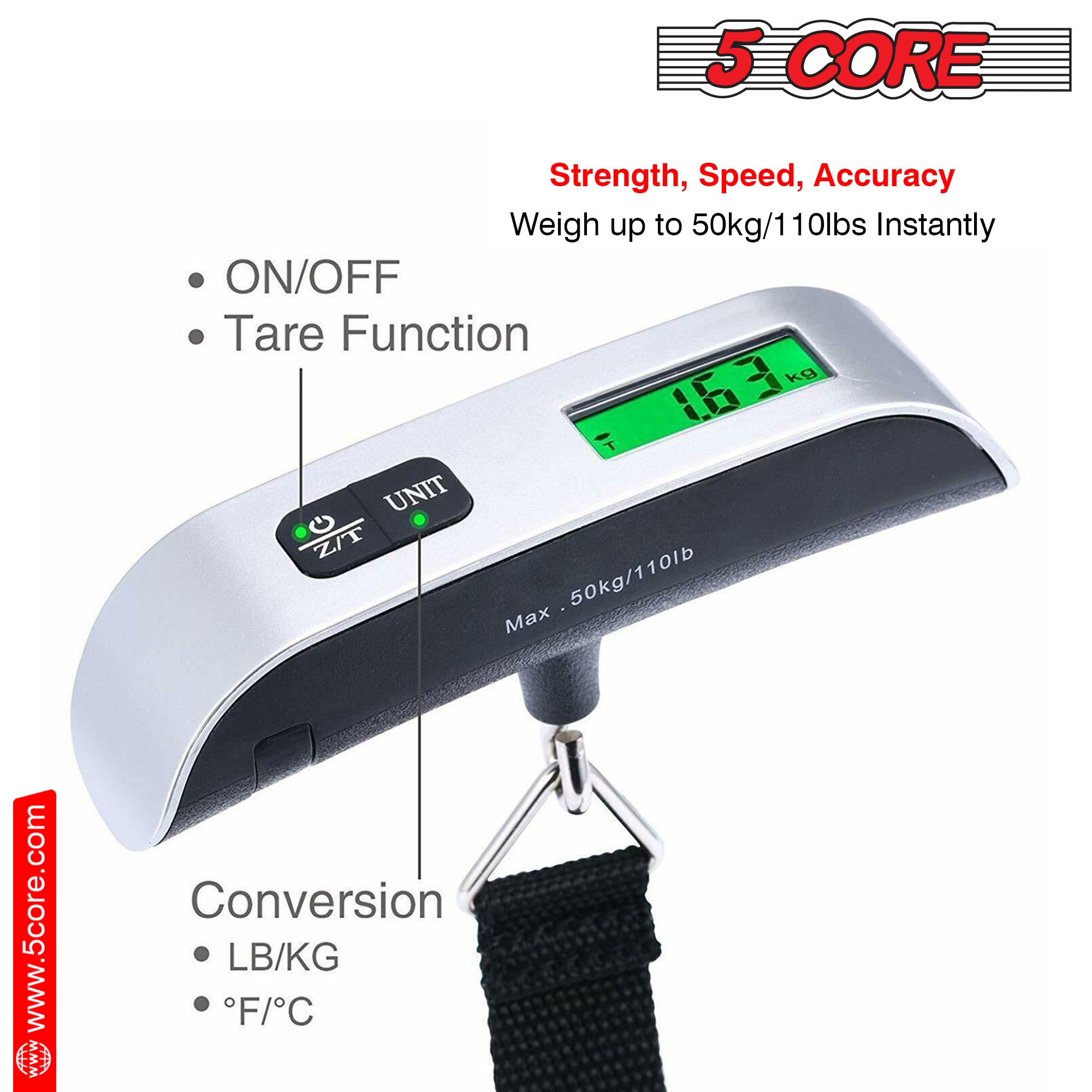 5Core Digital Luggage Scale