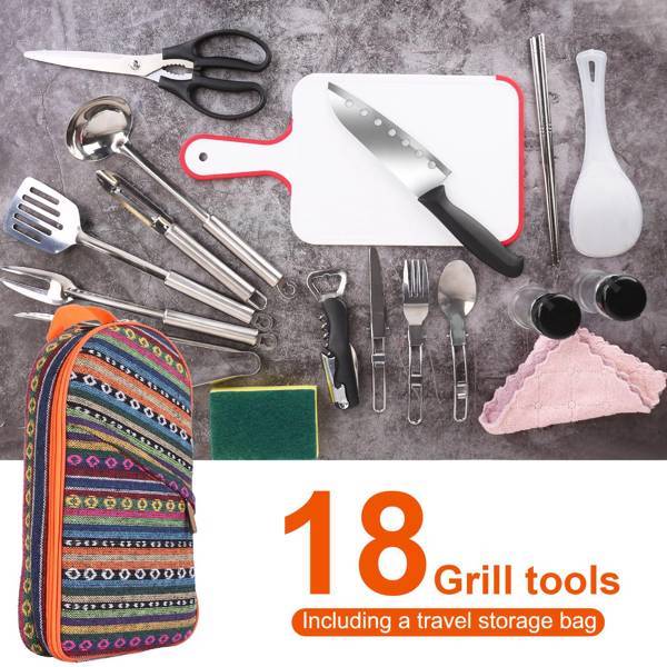 Outdoor Cooking Set