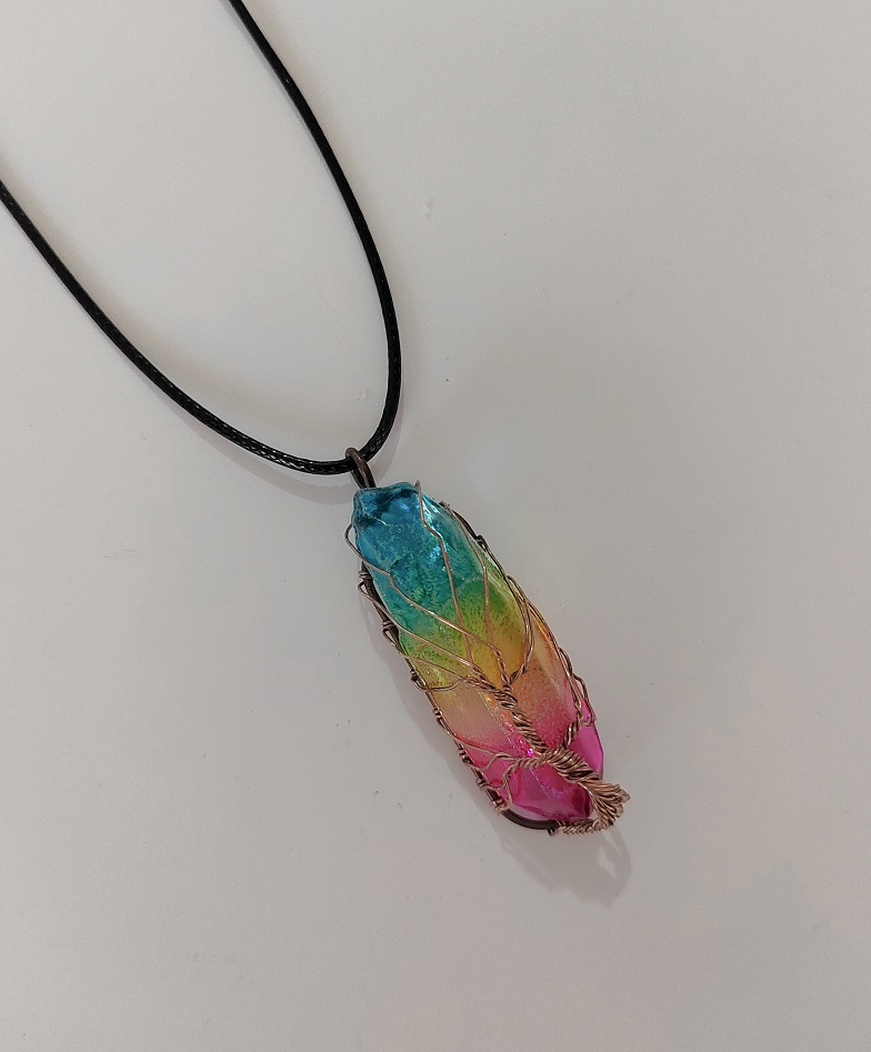 necklace pendant crystal