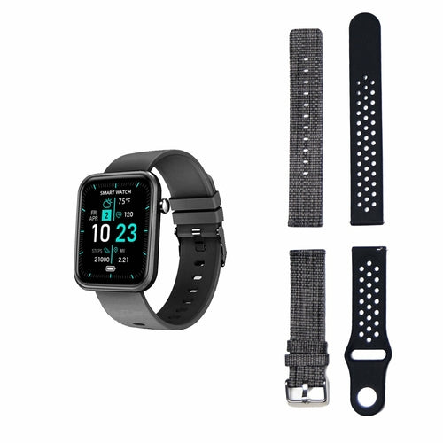 Smartwatch With Three Bands And Wellness + Activity Tracker