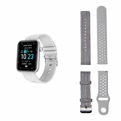 Smartwatch With Three Bands And Wellness + Activity Tracker