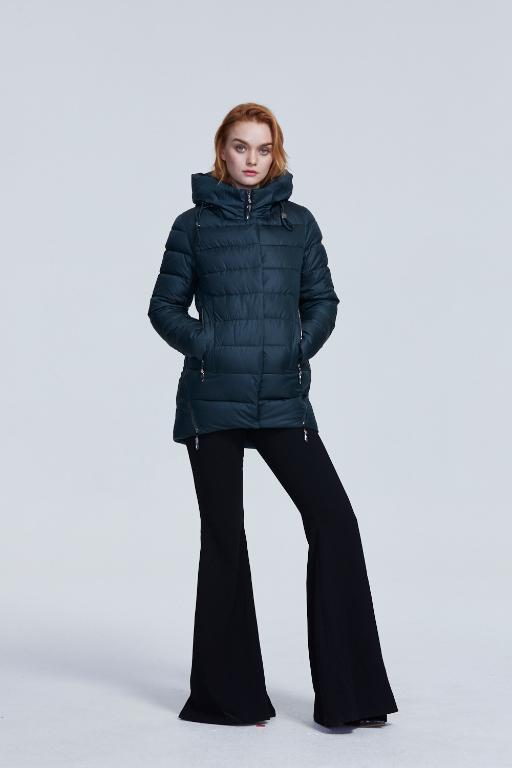 womens long winter coat with hood