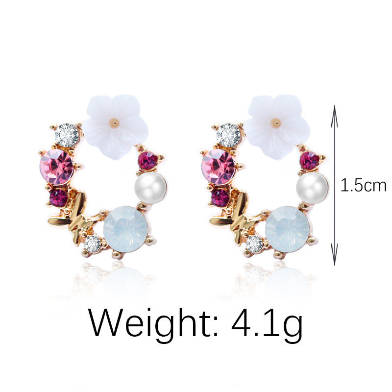 flower earrings