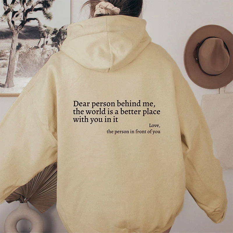 women's printed hoodie