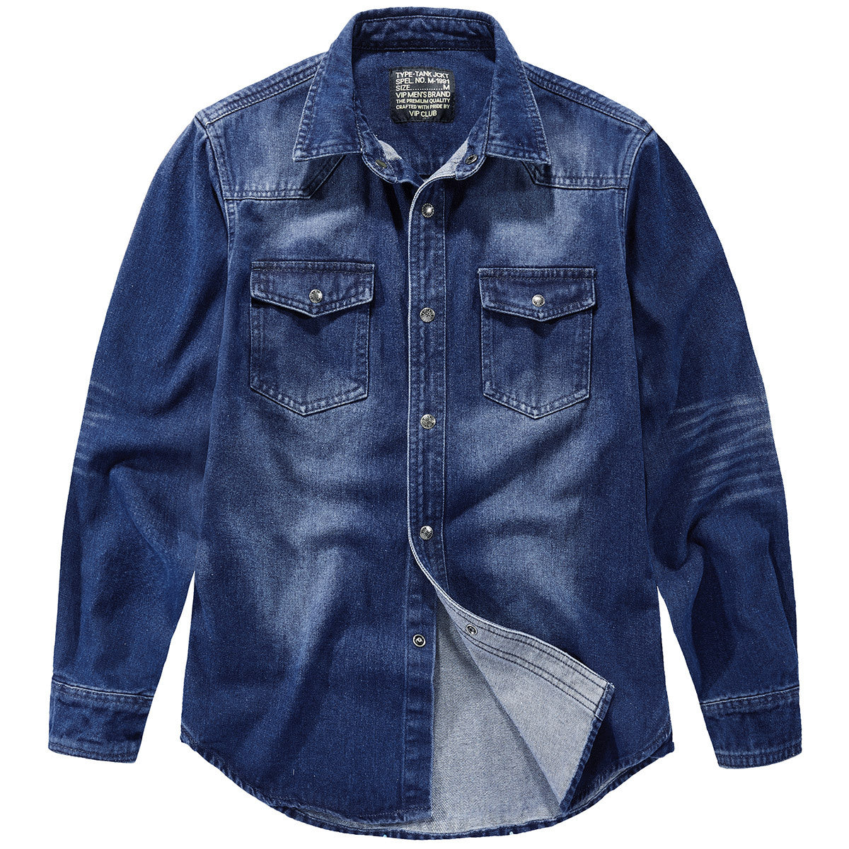 mens denim shirt