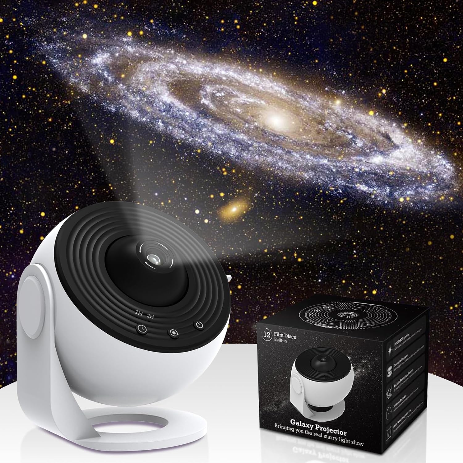 AstroGlow™ 360° Planetarium Projector