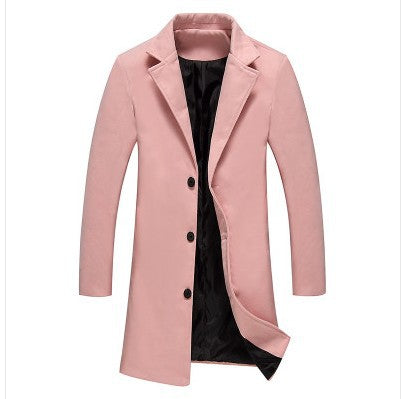 men's business wool coat