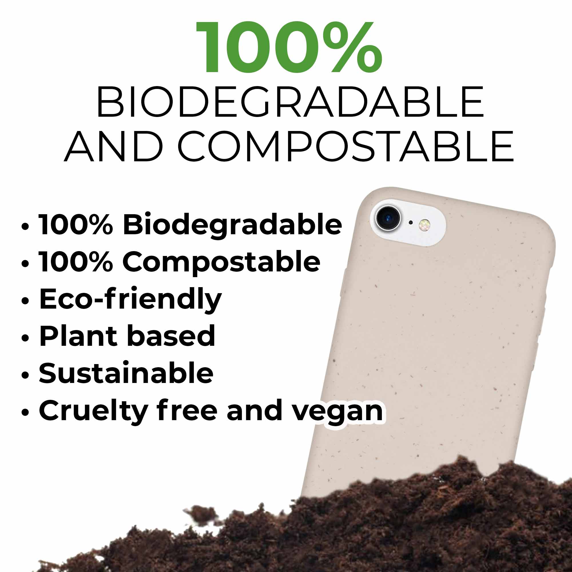 Biodegradable phone case