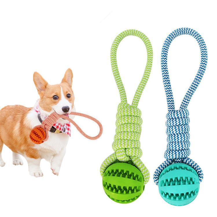 rubber chew ball for dogs