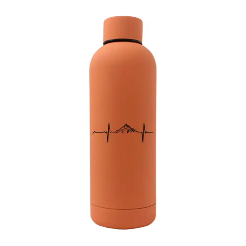 Stainless Rubberized Water Bottle