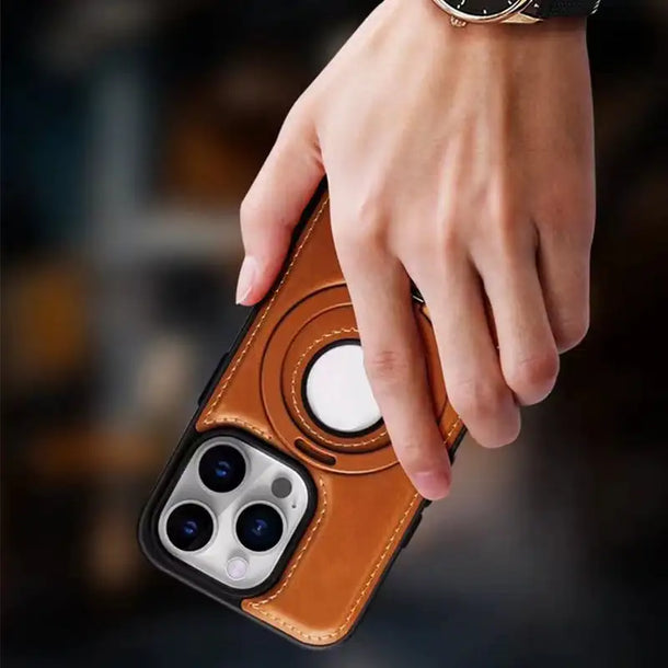 Magnetic Ring Stand iPhone Case